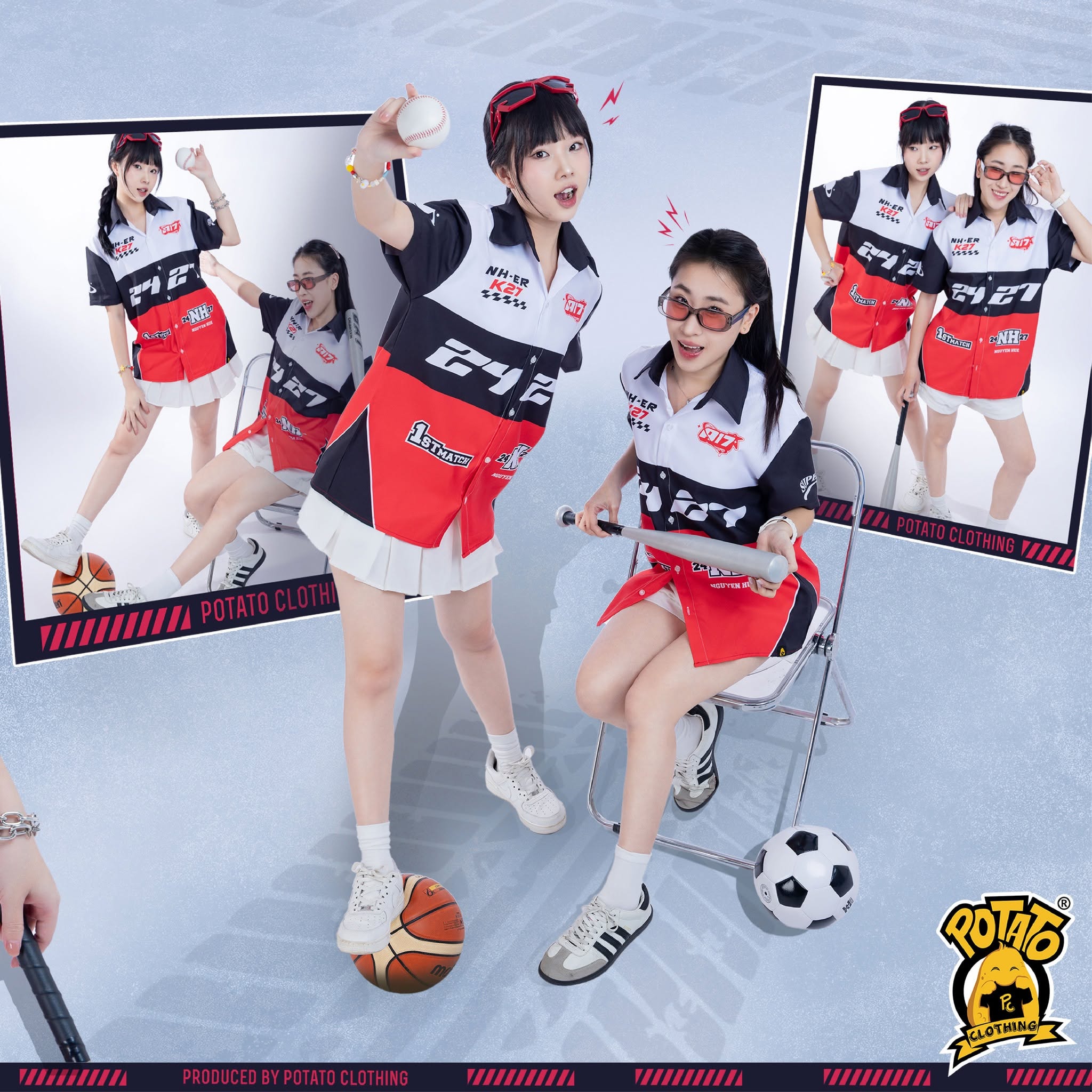 Áo sơ mi đỏ mẫu 5