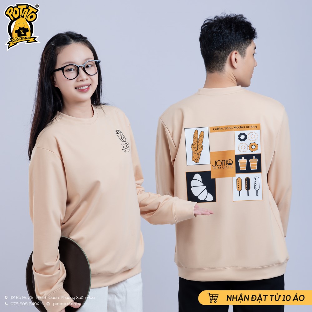 Mẫu đồng phục F&B khác 2 tại Potato Clothing