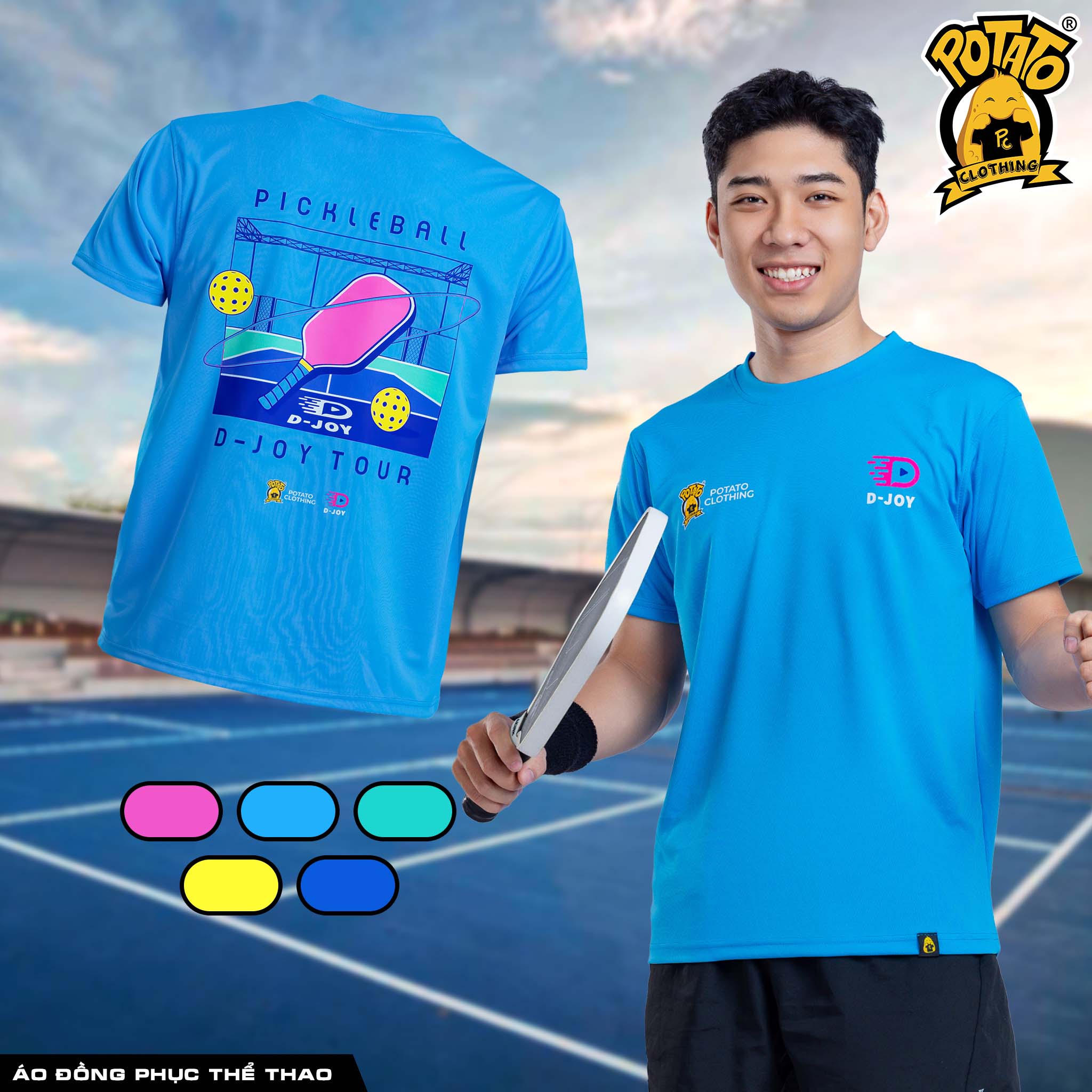 Mẫu đồng phục Pickleball Potato Clothing 5