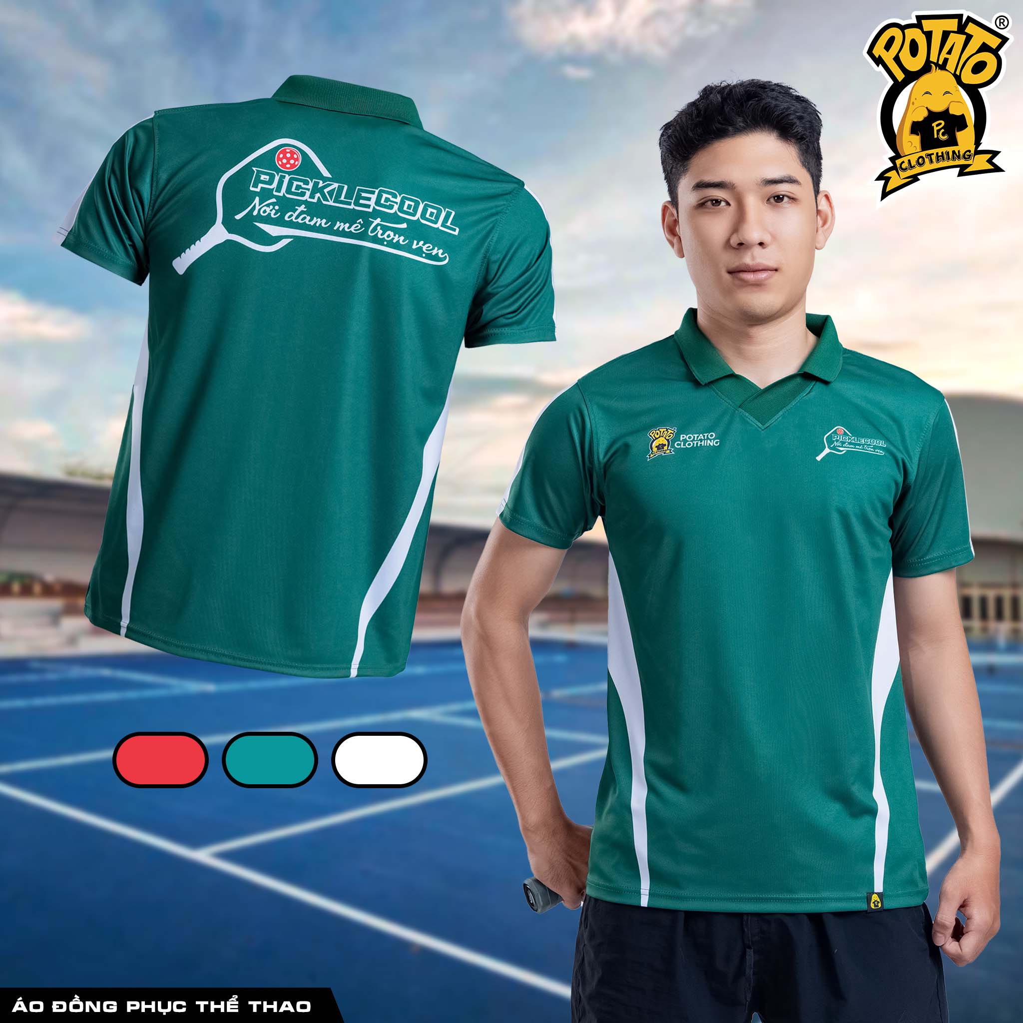 Mẫu đồng phục Pickleball Potato Clothing 4