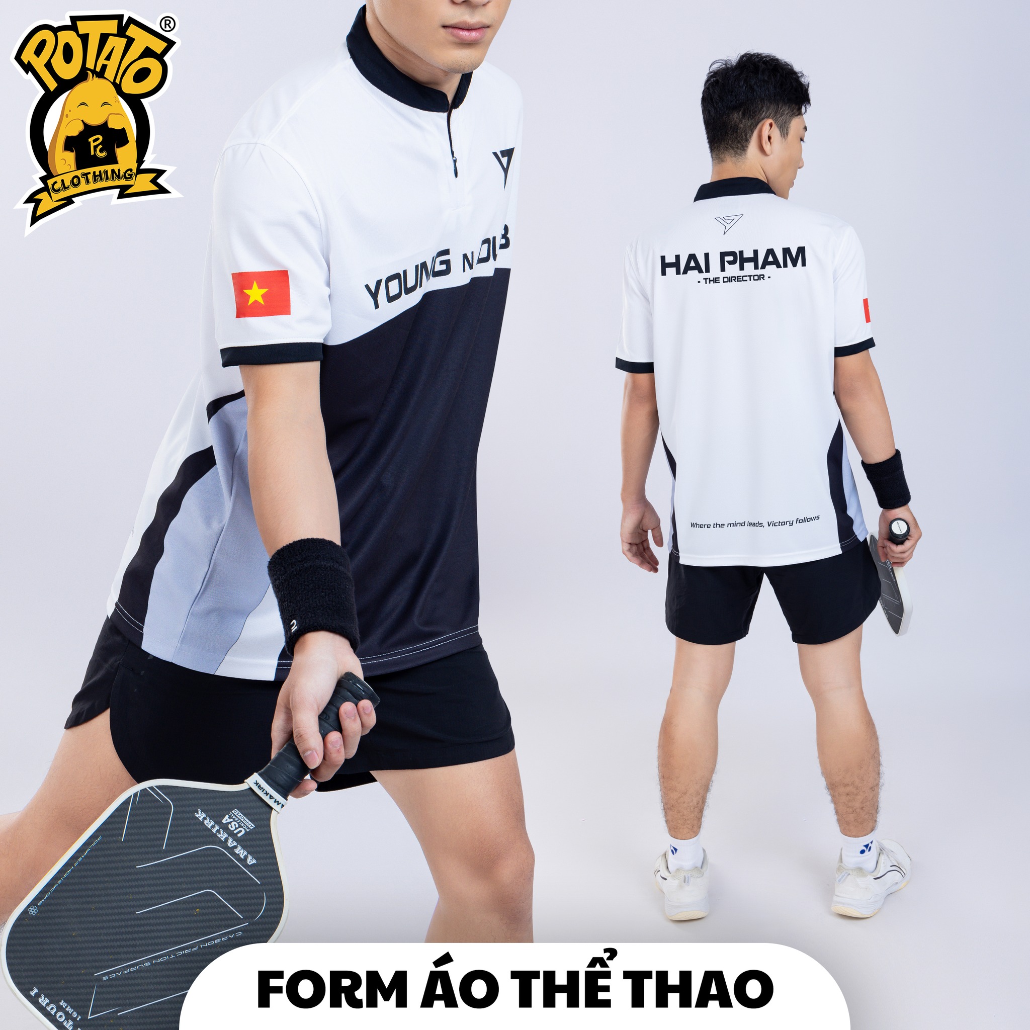 Áo cổ zip 2