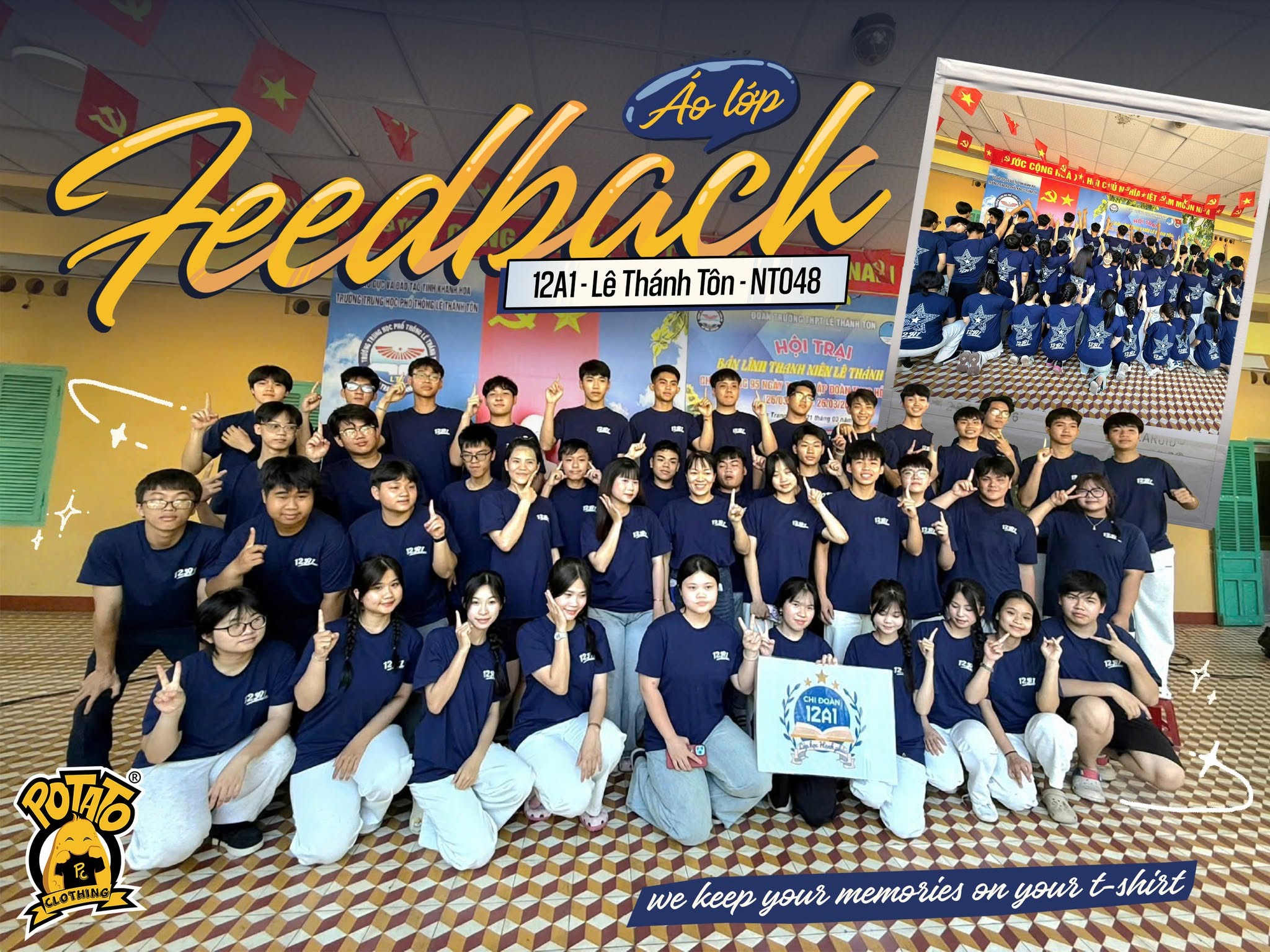 Feedback thực tế từ lớp mặc áo Potato 06