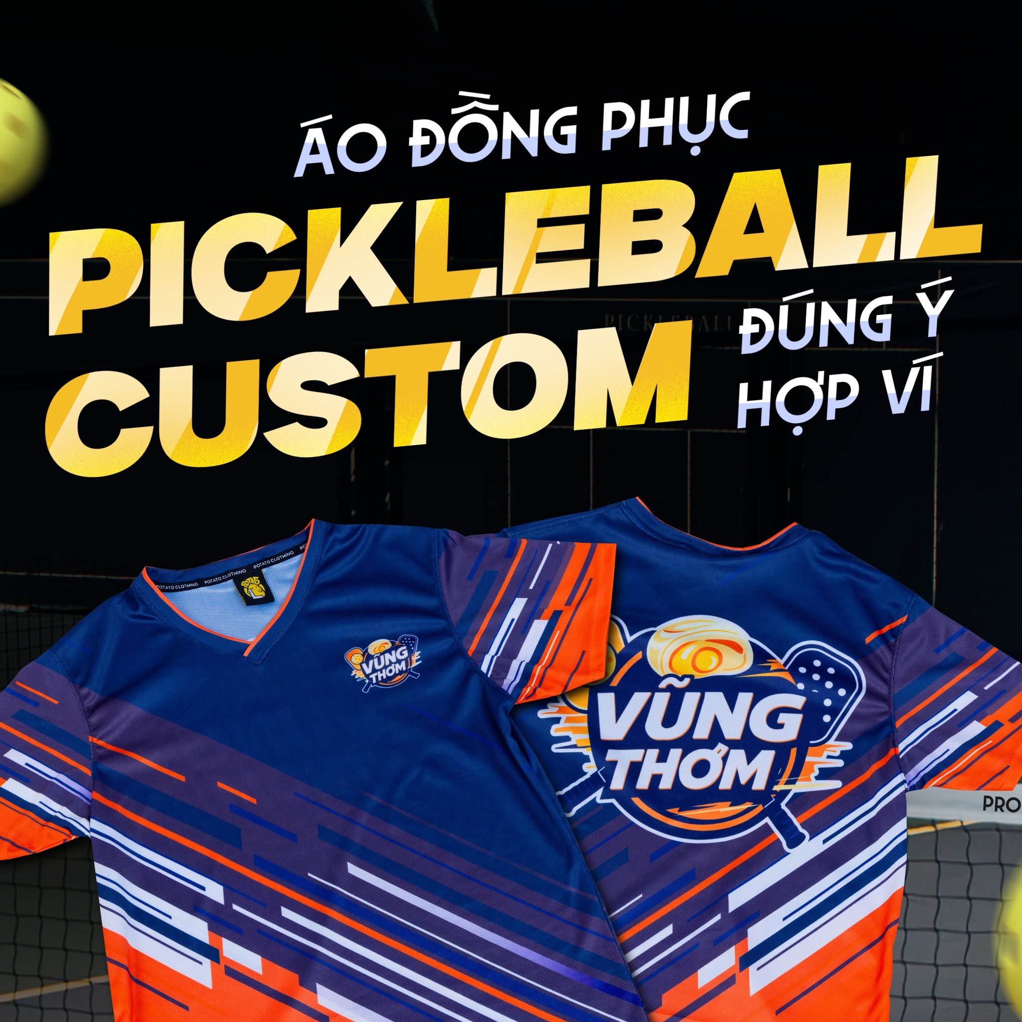 Feedback khách hàng Potato Clothing Pickleball 16