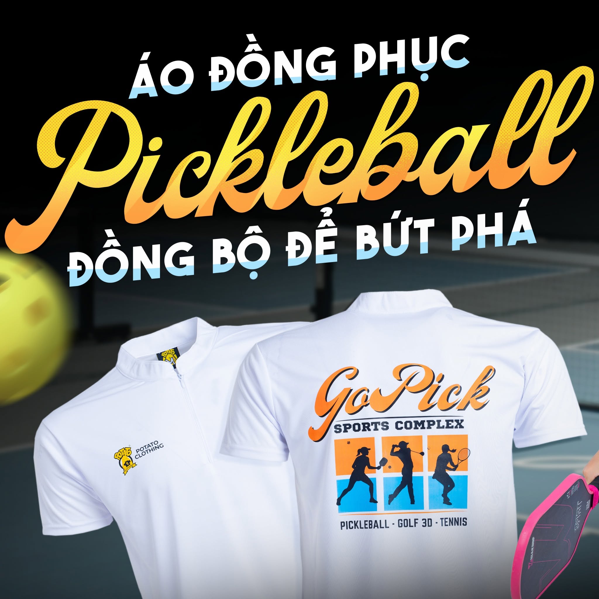 Feedback khách hàng Potato Clothing Pickleball 15