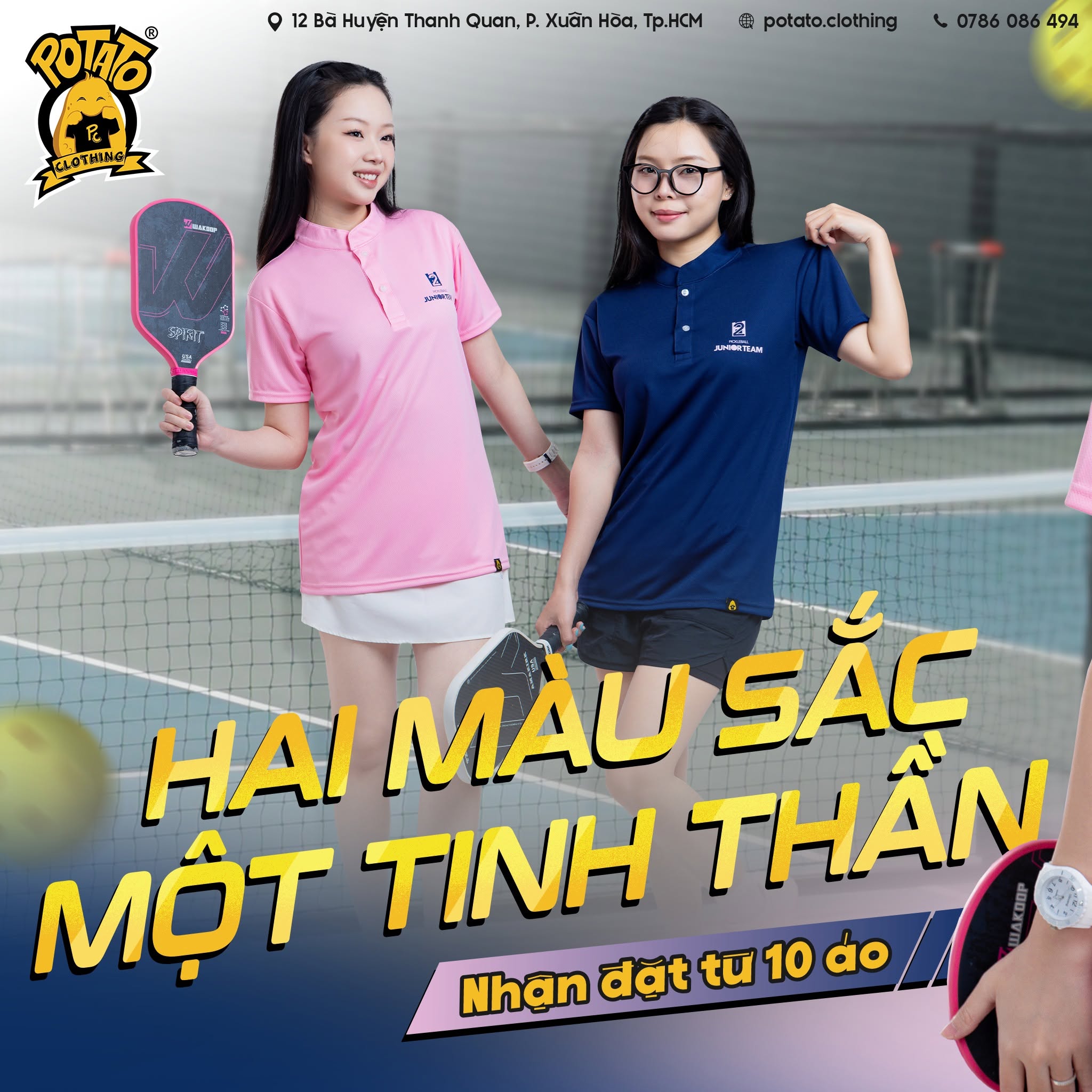 Feedback khách hàng Potato Clothing Pickleball 1