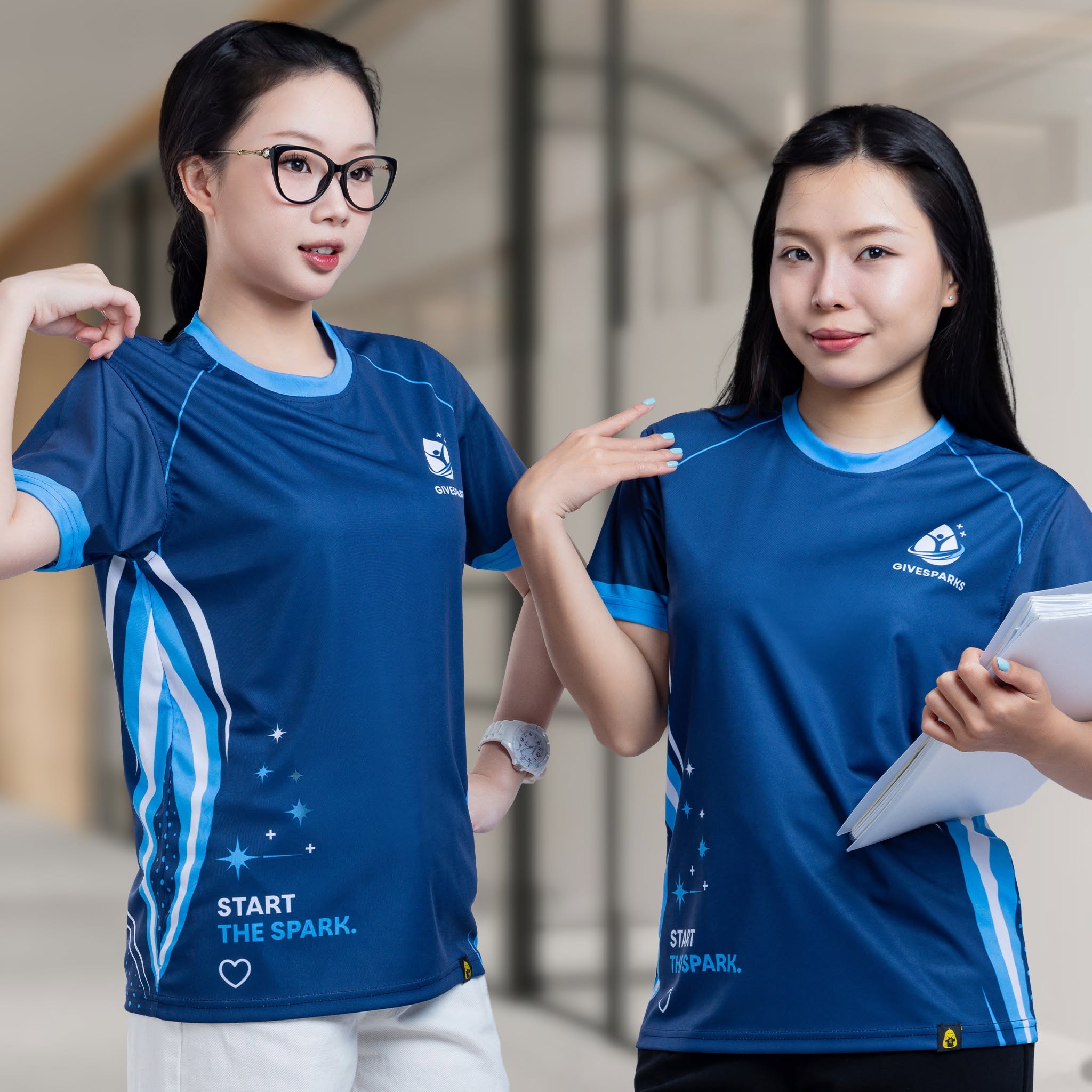 Bo cổ tròn - ảnh mẫu 2 tại Potato Clothing