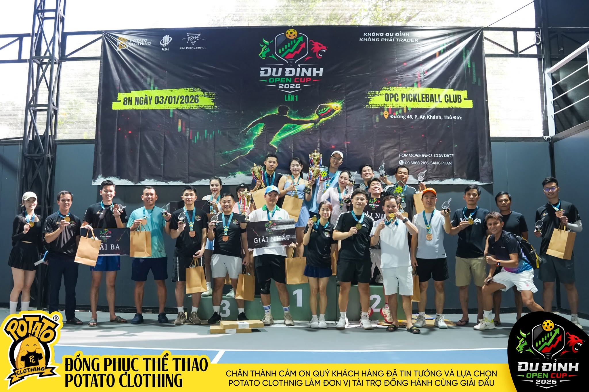 Feedback đồng phục ĐU ĐỈNH Pickleball Open Cup 2026 - ảnh 1