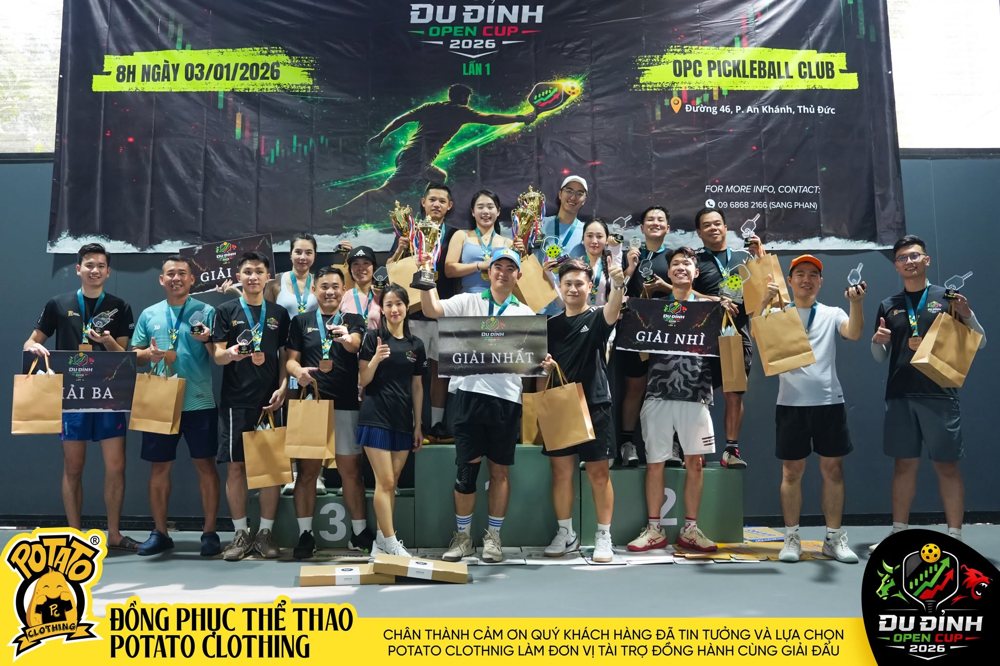Feedback đồng phục ĐU ĐỈNH Pickleball Open Cup 2026 - ảnh 2