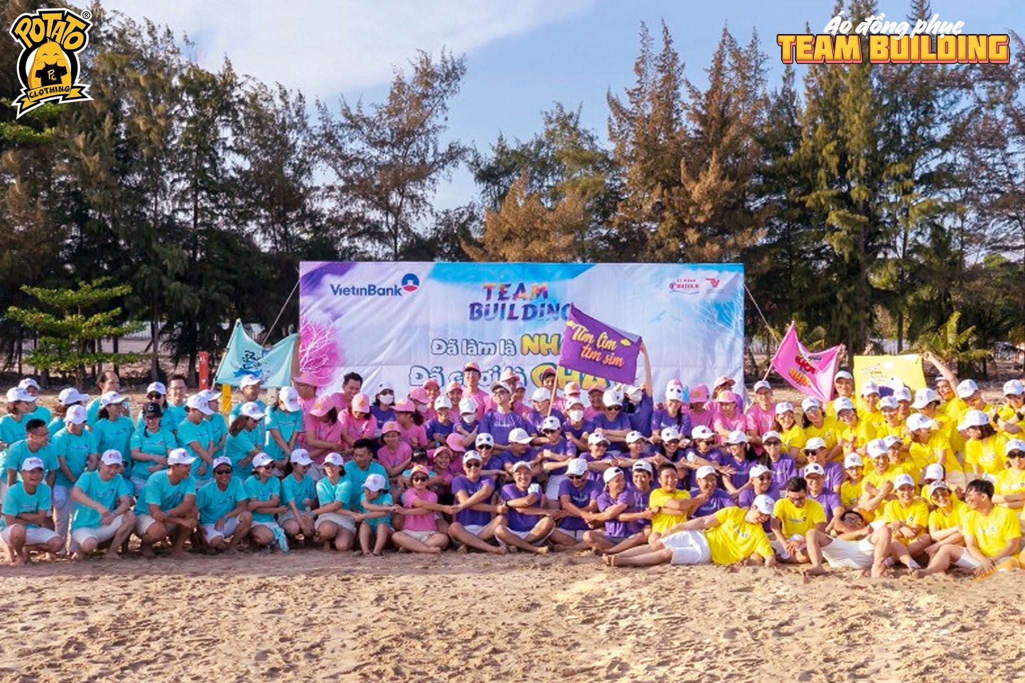 Ảnh tiêu chí 2 chọn màu đồng phục team building