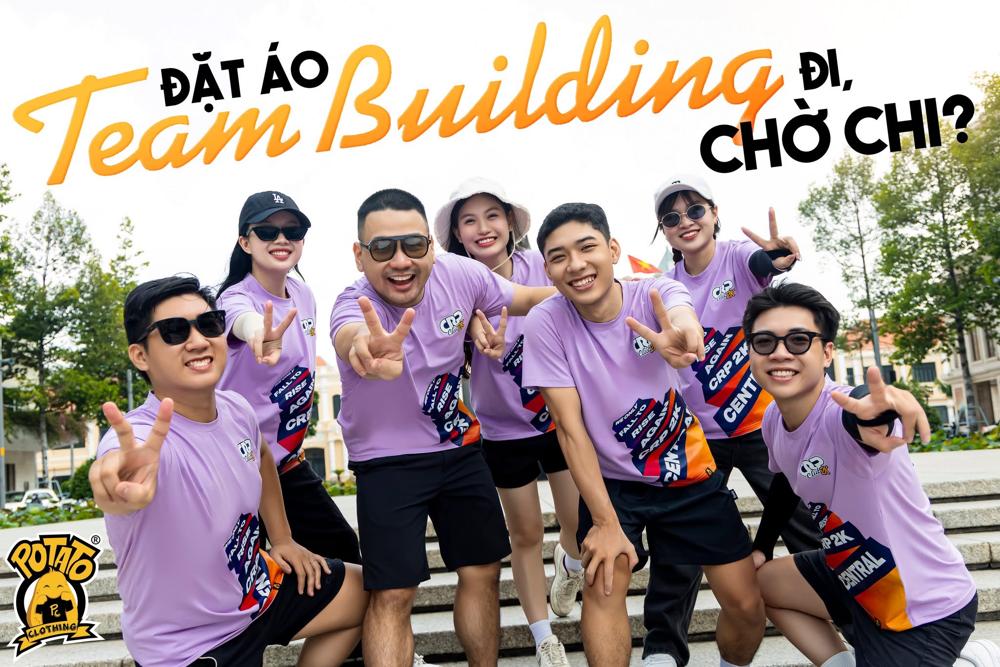 Đồng phục team building Potato Clothing