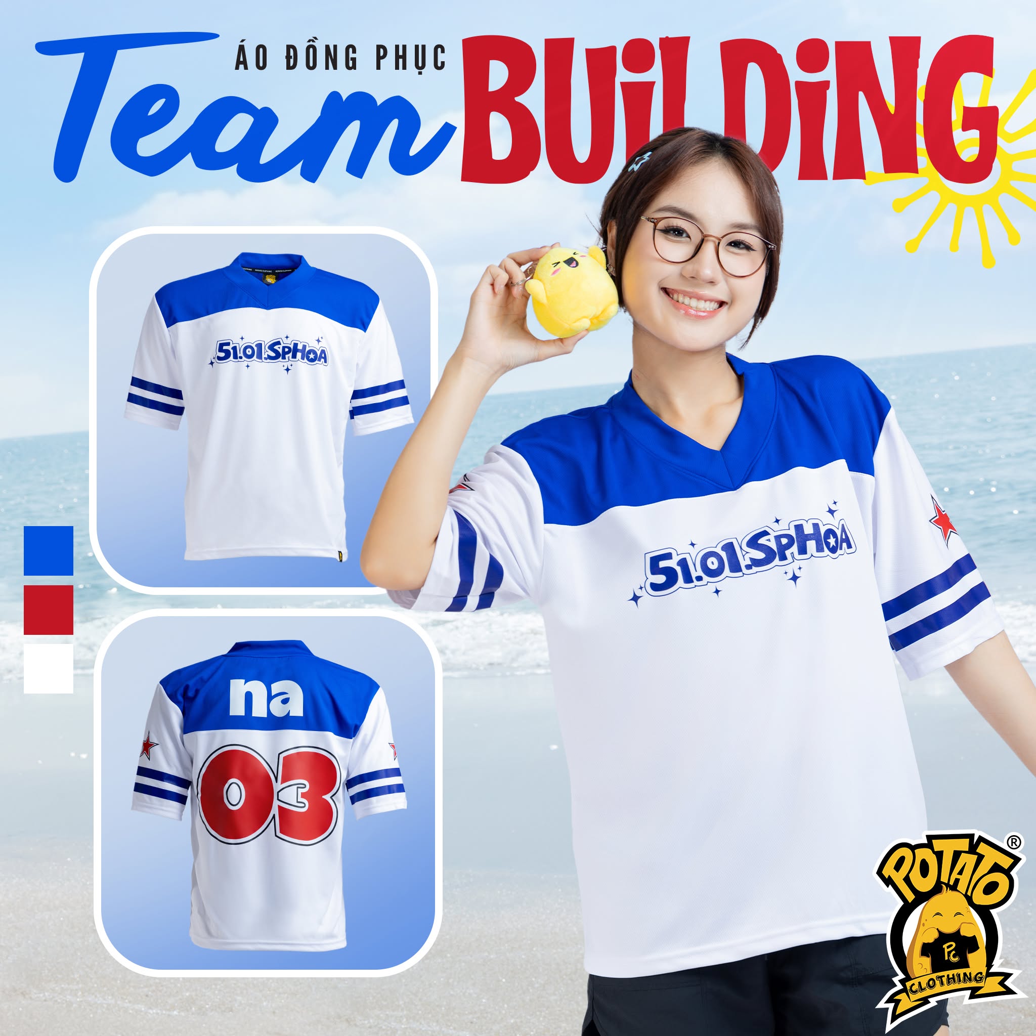 Áo bóng bầu dục đồng phục team building