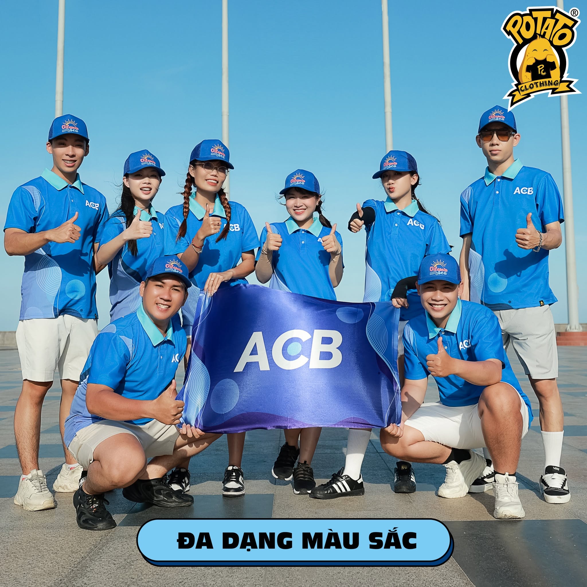Mẫu áo polo team building 2026