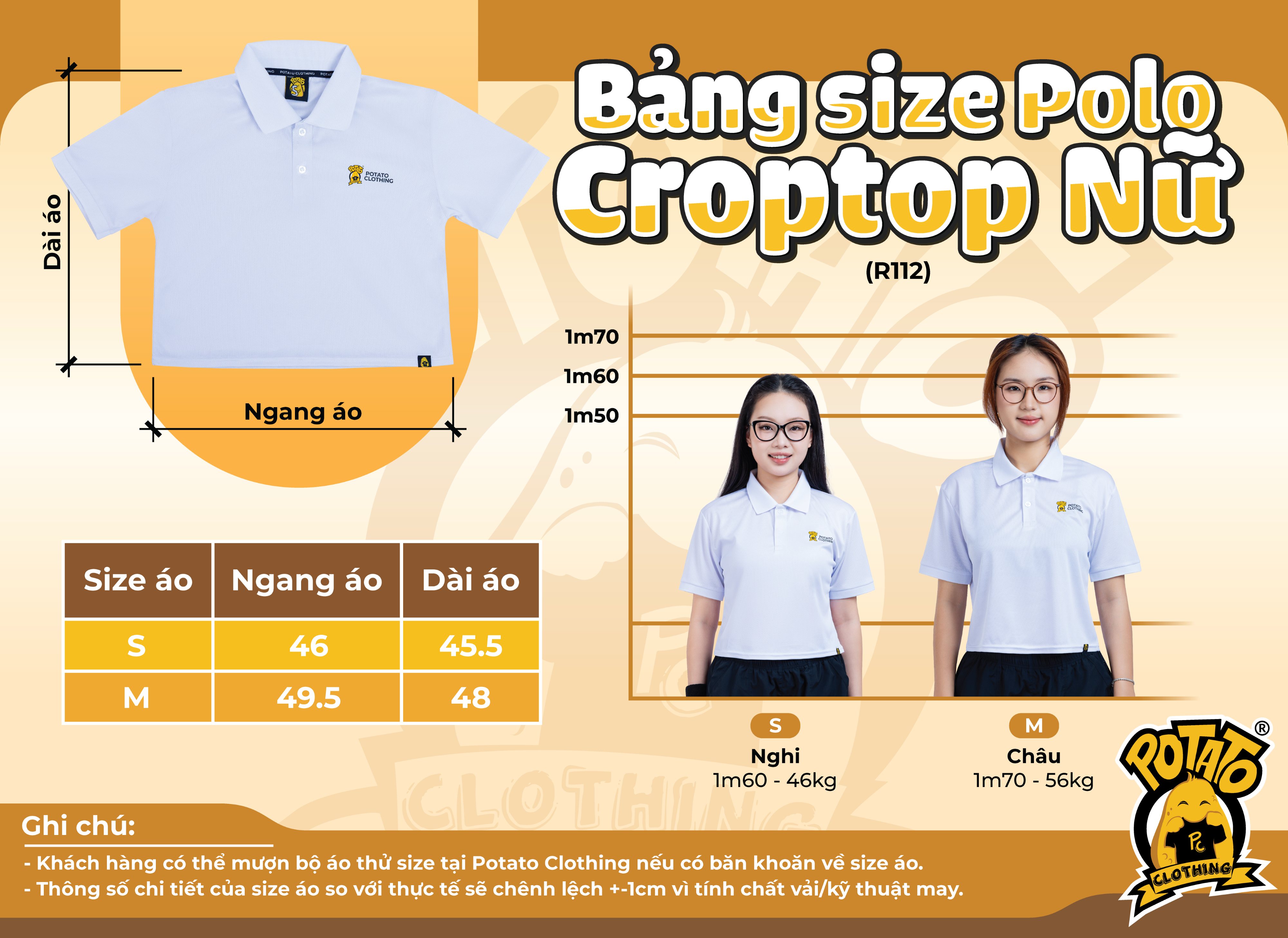 Polo Croptop Nữ