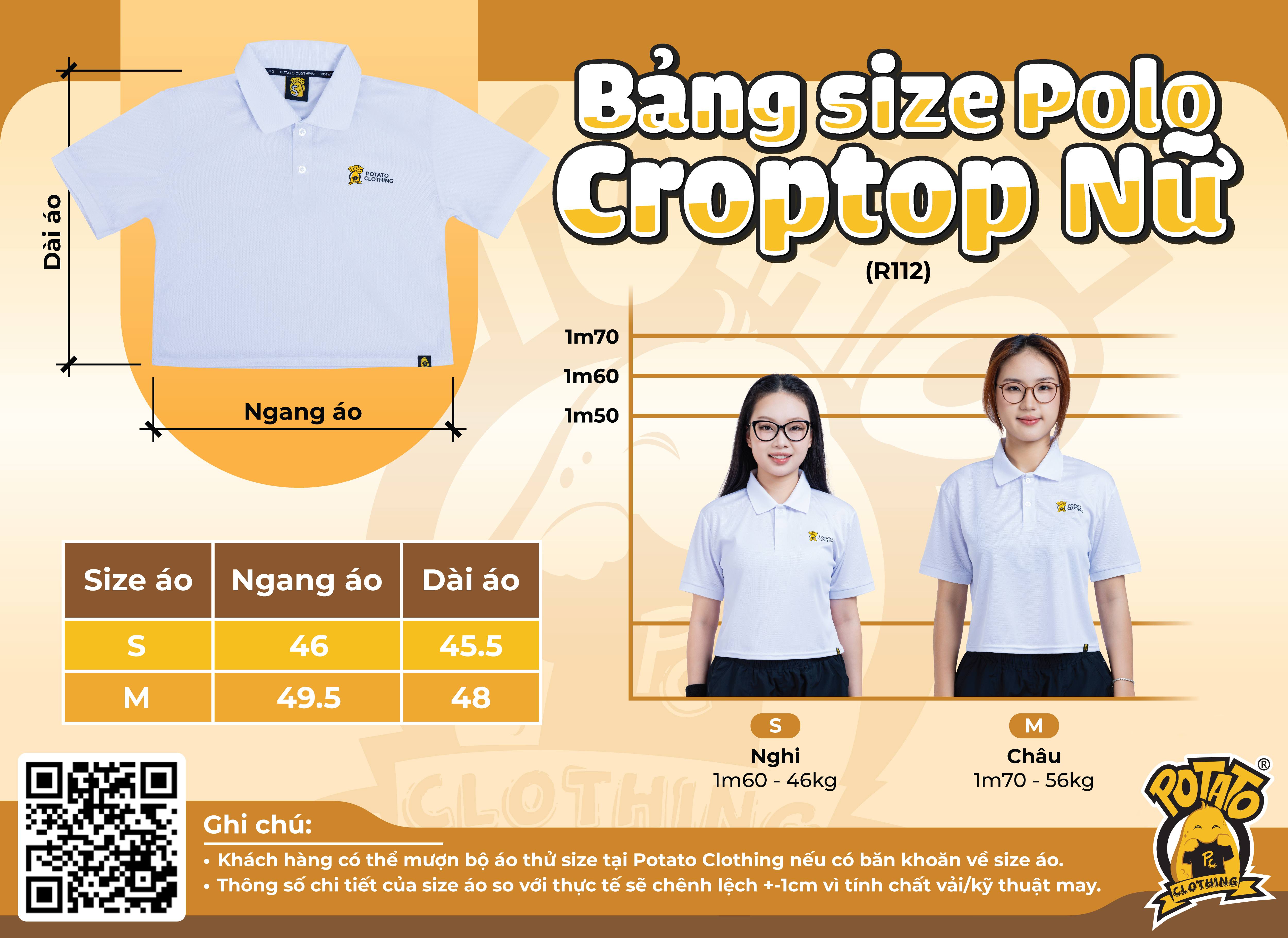 Polo Croptop Nữ