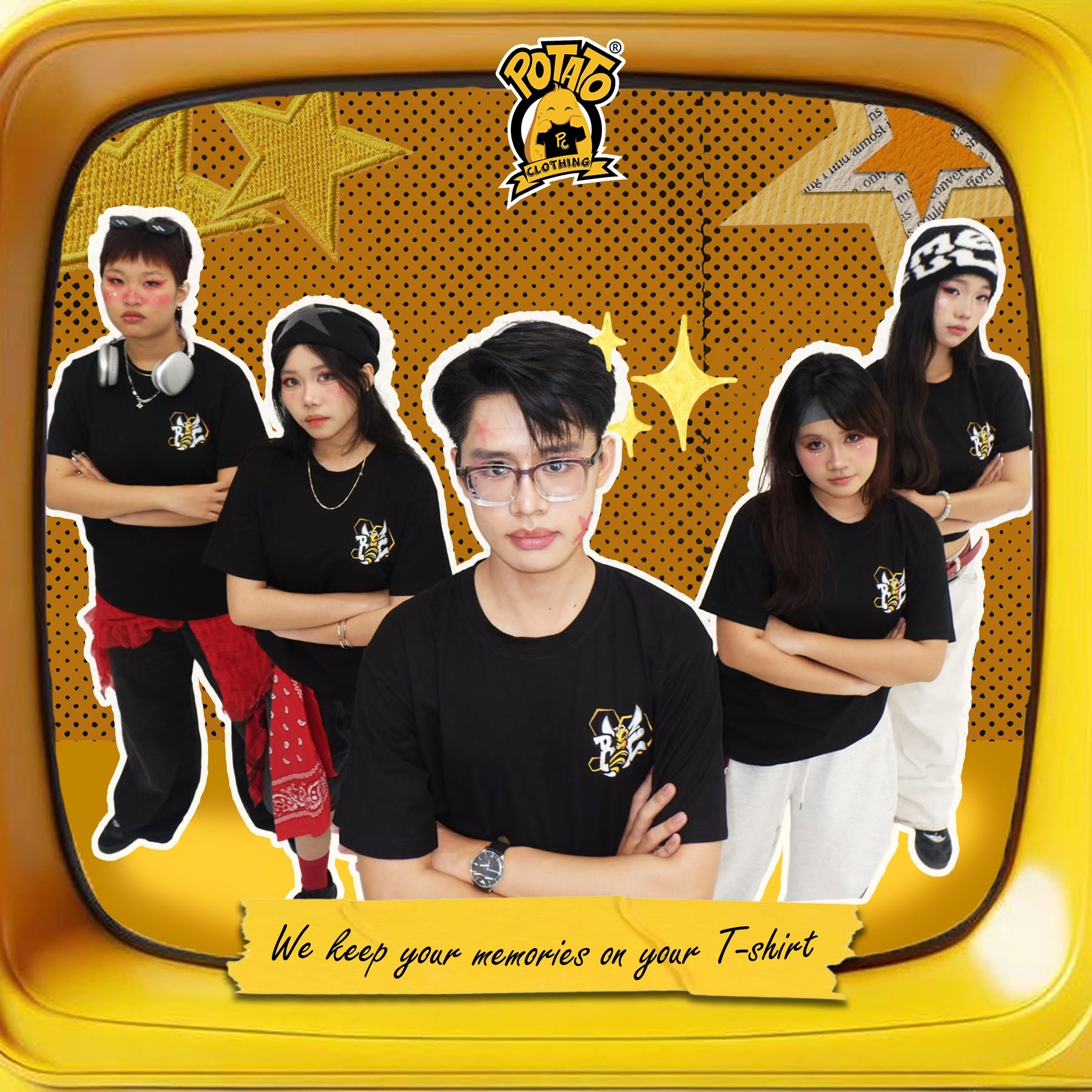 Feedback đồng phục áo thun Be Wild Crew màu đen - ảnh 2