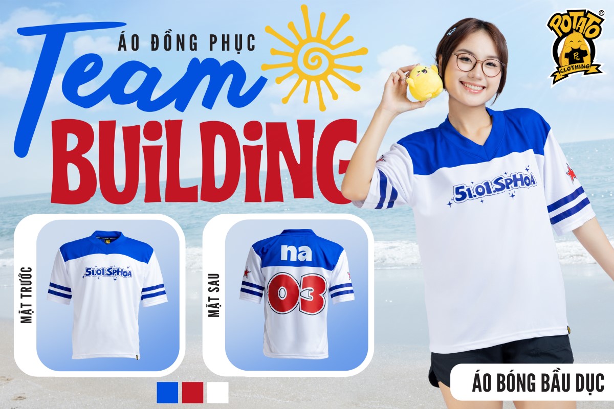Áo bóng bầu dục đồng phục teambuilding thể thao