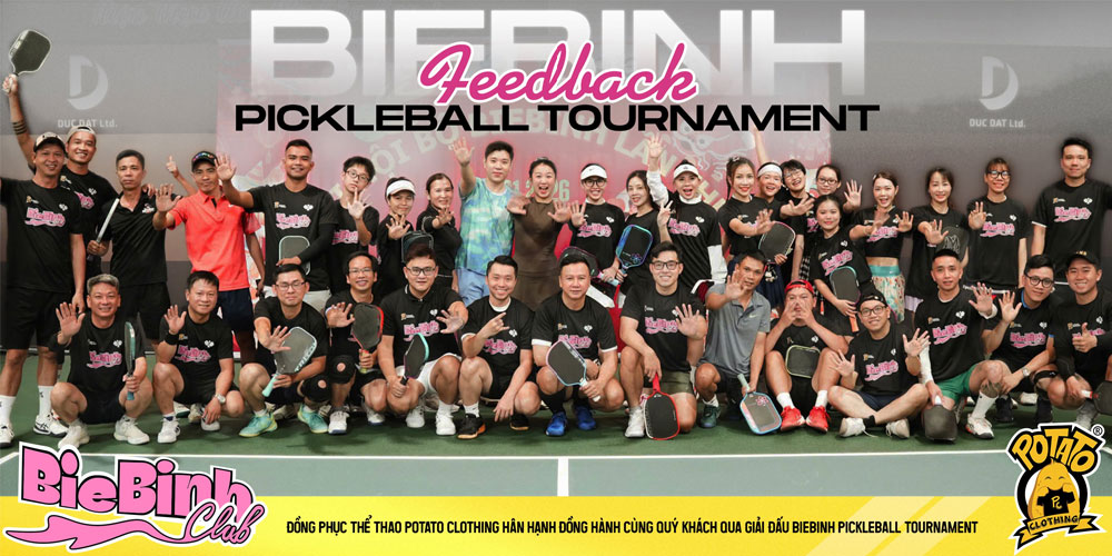 Feedback đồng phục pickleball BieBinh Club - ảnh 1
