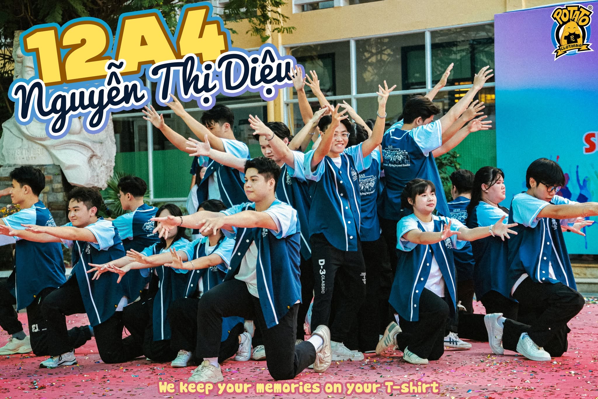 Mẫu áo bóng chày xanh dương 22