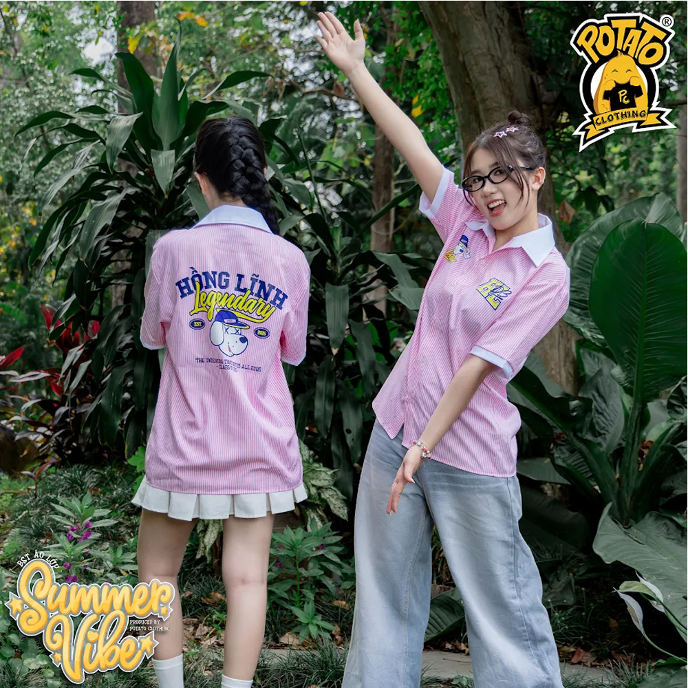 Áo lớp sơ mi Summer Vibe hình ảnh 15
