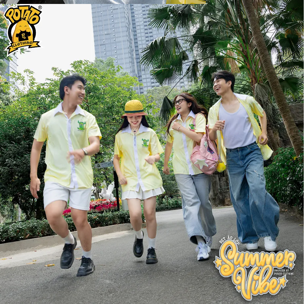 Áo lớp sơ mi Summer Vibe hình ảnh 22