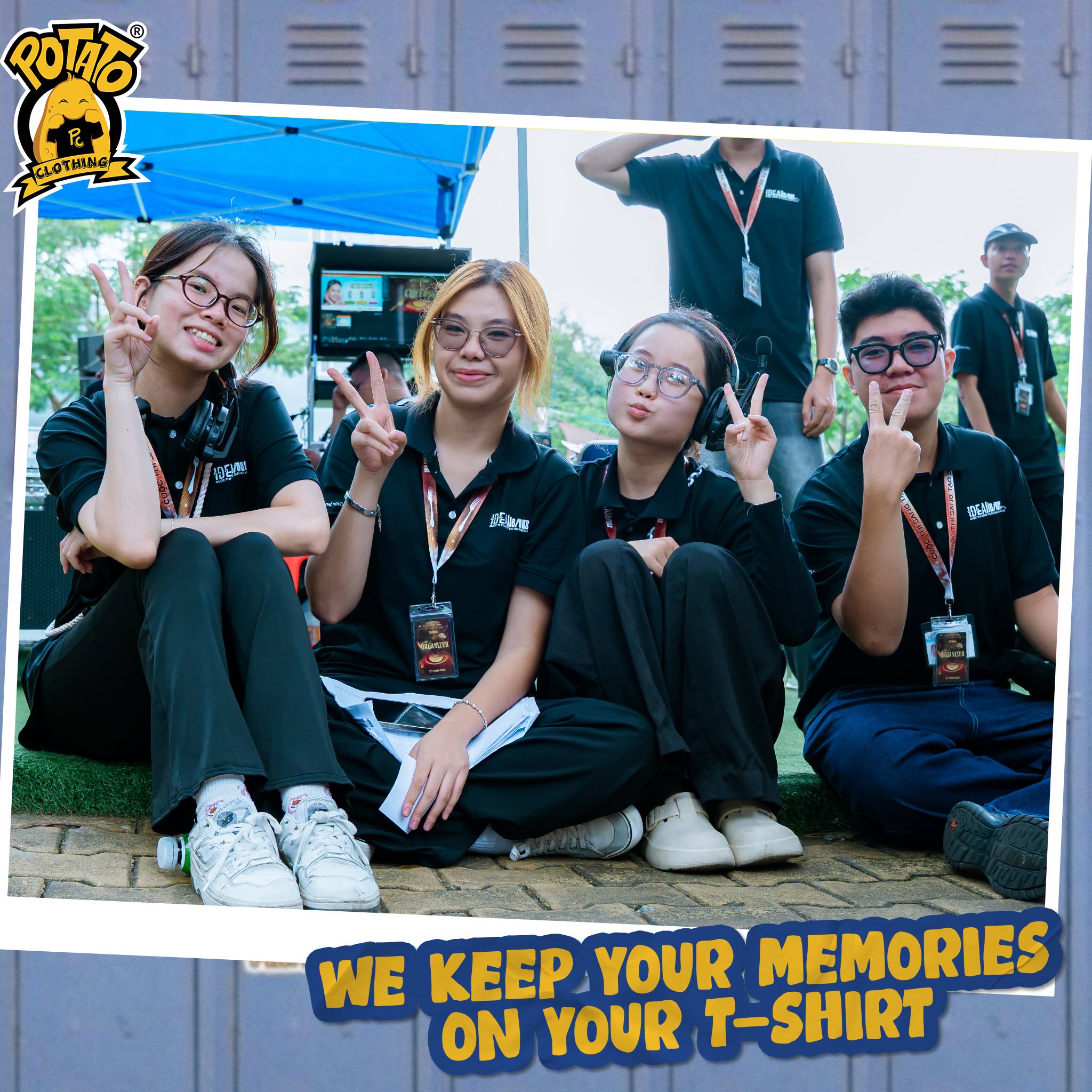 Feedback đồng phục áo polo CLB IDEAlicious màu đen - ảnh 3