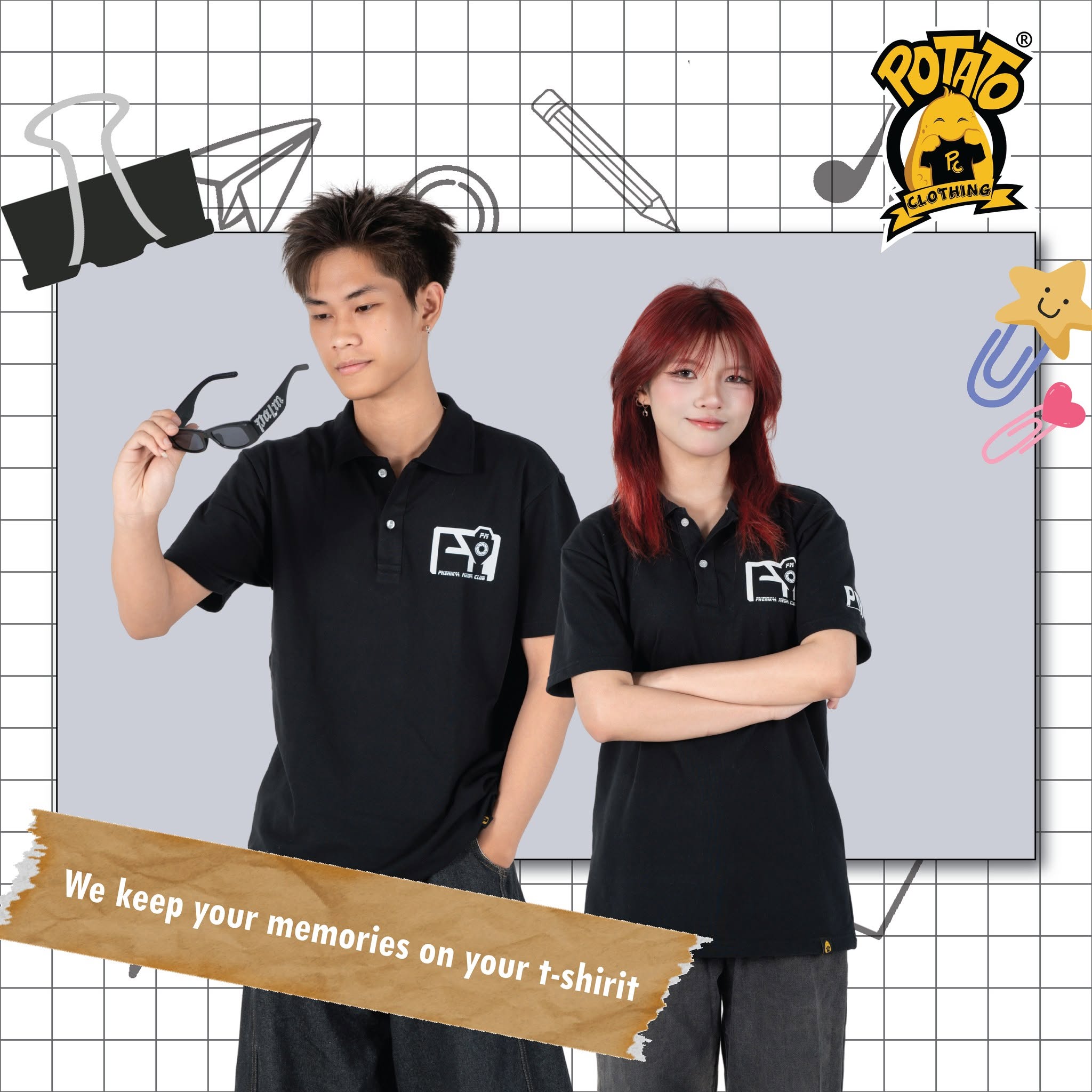 Feedback đồng phục áo polo CLB Truyền thông Phenikaa Media màu đen - ảnh 3