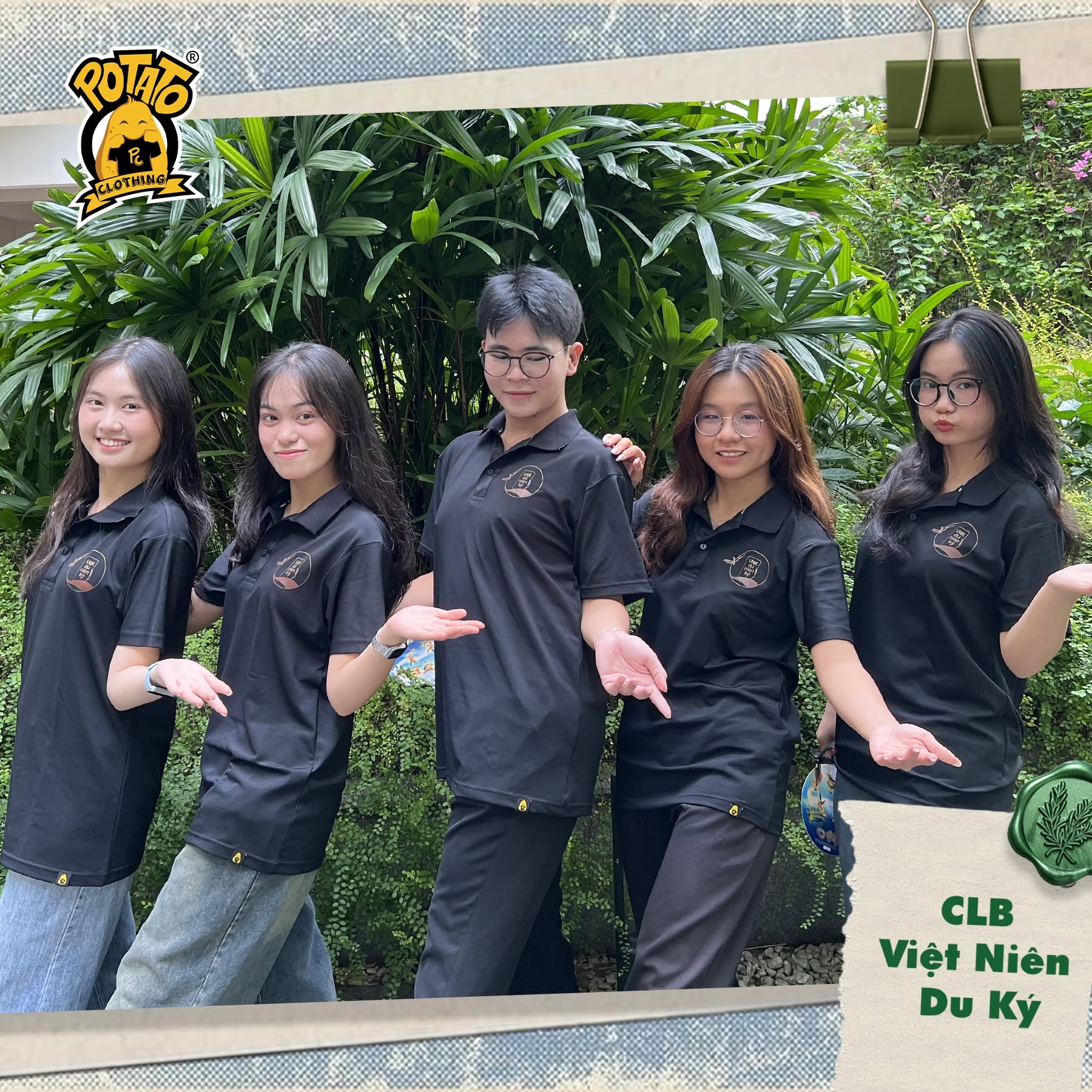 Feedback đồng phục áo polo CLB Việt Niên Du Ký màu đen - ảnh 2