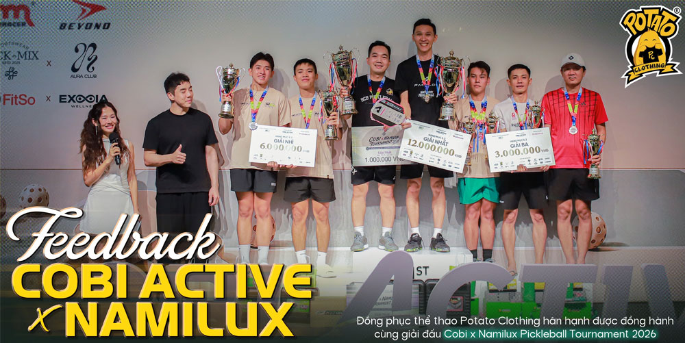 Feedback đồng phục COBI ACTIVE x NAMILUX TOURNAMENT 2026 - ảnh 1