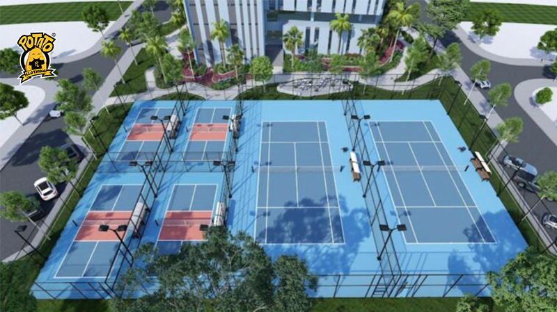 Sân Pickleball VinHomes Central Park 