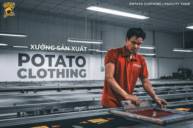 Potato Clothing - Xưởng may áo đồng phục công ty tại TP.HCM