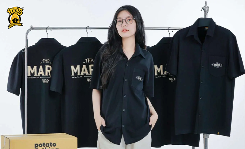 Áo sơ mi đồng phục Potato: Chuyên nghiệp, thoải mái, đẳng cấp