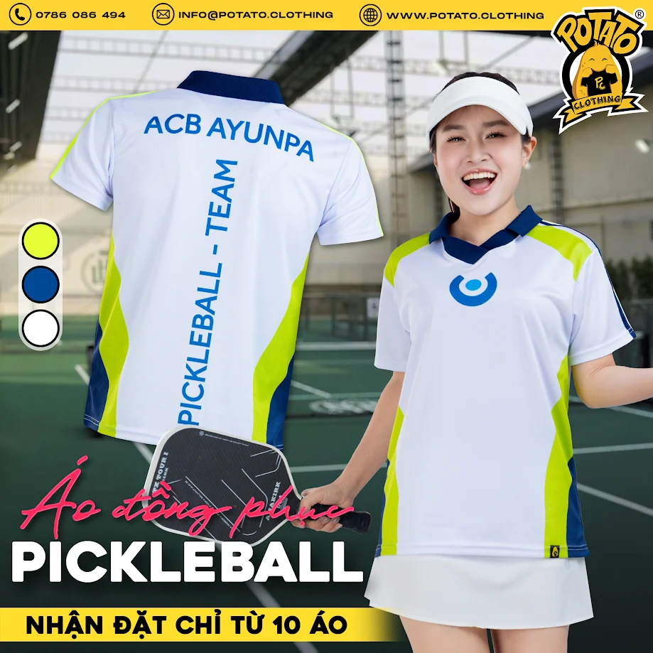 Đồng phục polo thể thao mẫu 3 tại Potato Clothing