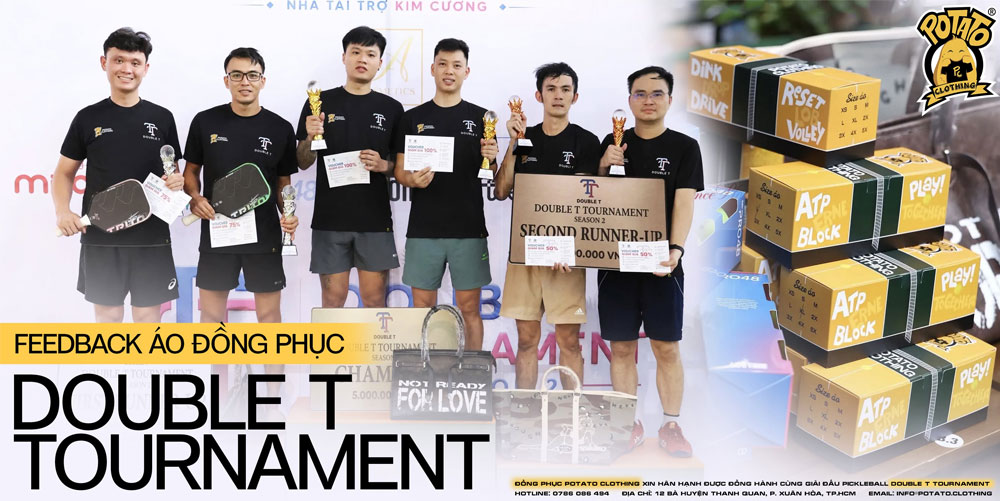 Feedback đồng phục pickleball DOUBLE T TOURNAMENT - ảnh 1