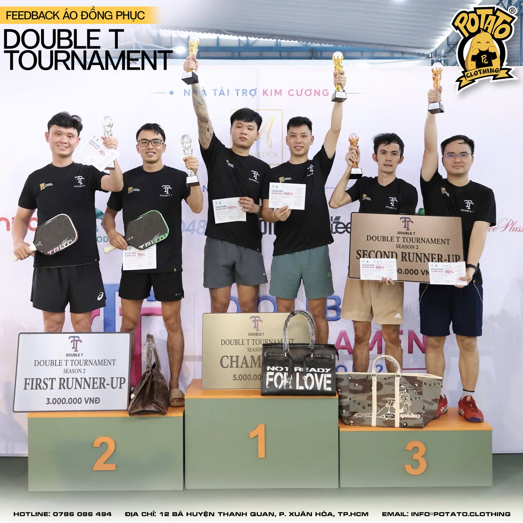 Feedback đồng phục pickleball DOUBLE T TOURNAMENT - ảnh 2