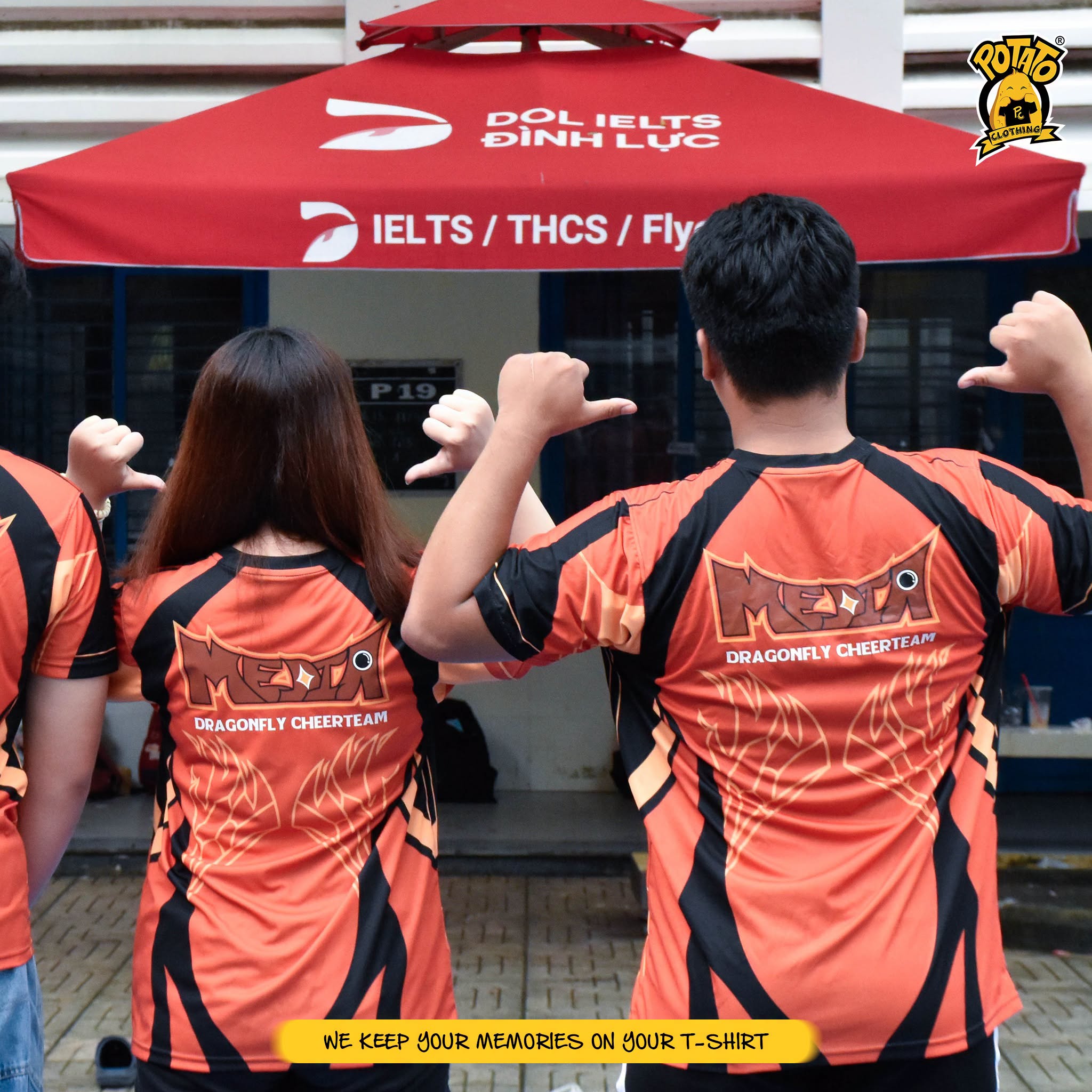 Feedback đồng phục áo thun CLB Dragonfly Cheerteam - ảnh 3