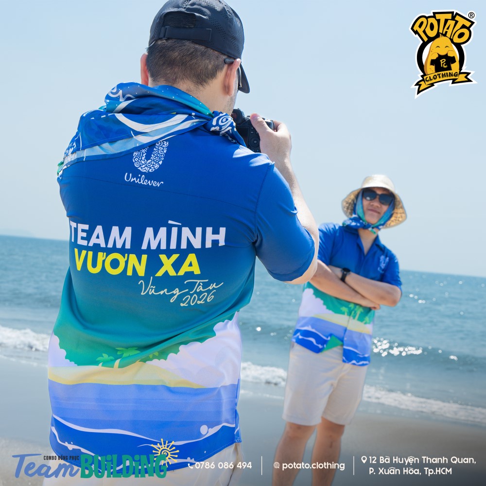 Feedback áo đồng phục Team Building Potato Clothing 9