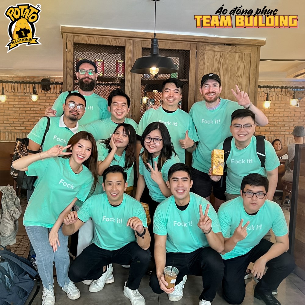 Feedback áo đồng phục Team Building Potato Clothing 5