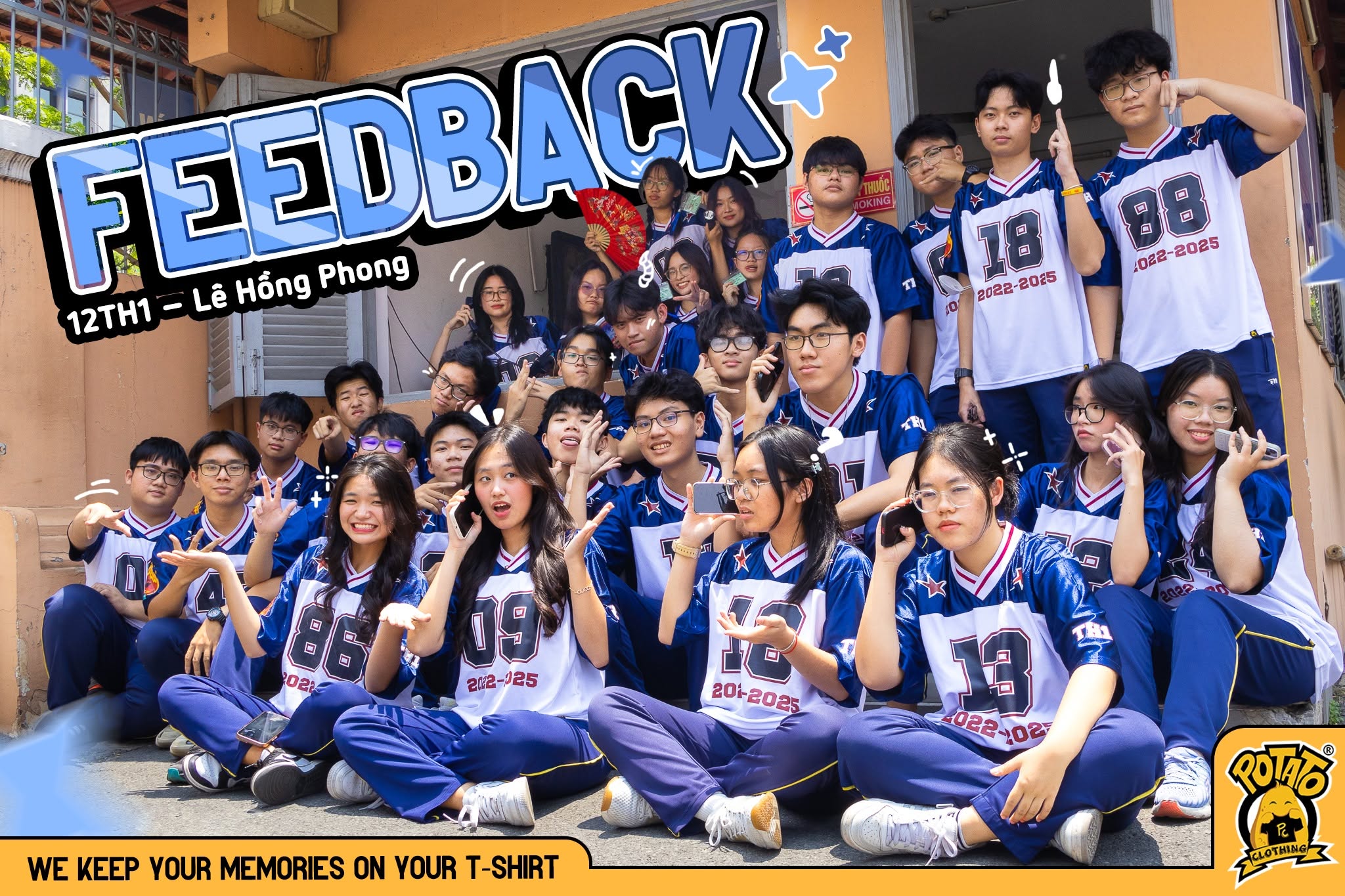 Feedback khách hàng đồng phục nhóm nhảy Potato Clothing 8