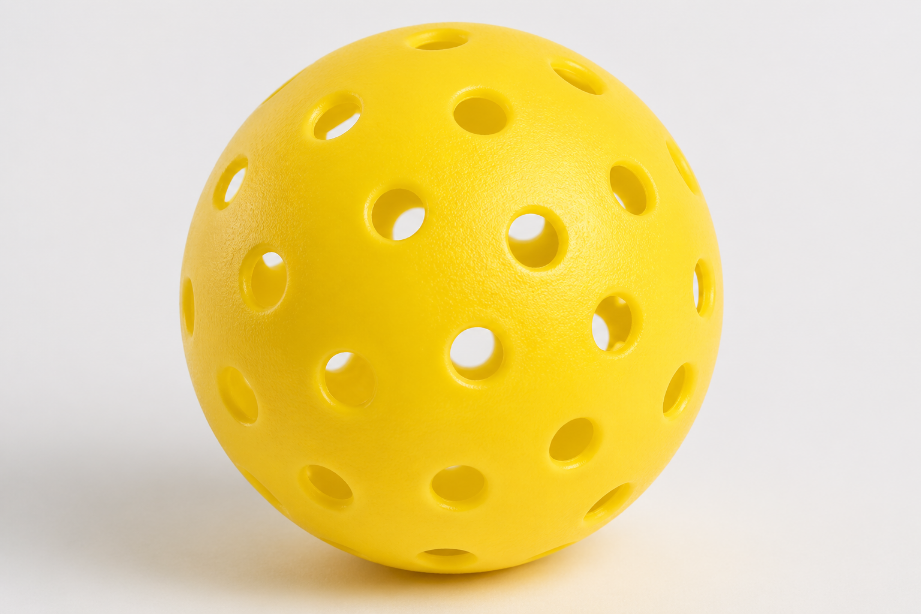 Bóng Pickleball nhựa cứng vàng có lỗ tiêu chuẩn USAPA