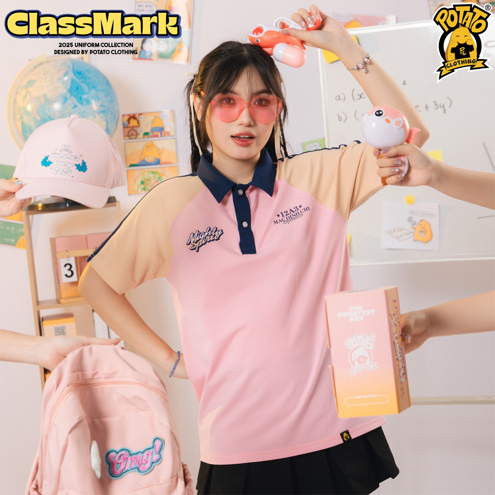 Form áo polo Classmark unisex dễ mặc
