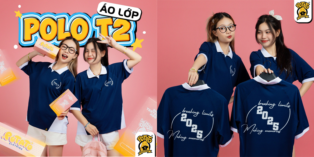 Ý tưởng thiết kế áo lớp Cool Collar 7