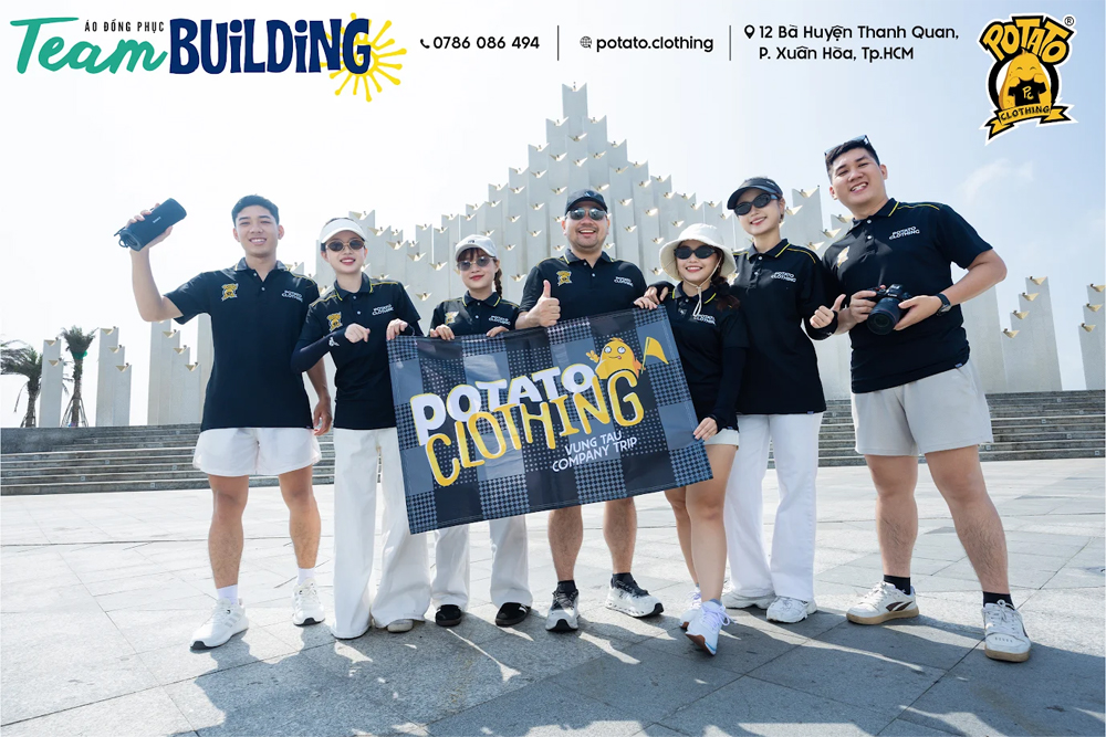 Đồng phục team building đại diện văn hóa doanh nghiệp