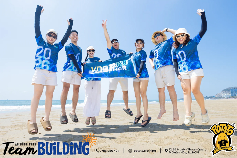 Potato Clothing cam kết sản phẩm đồng phục bền màu chuẩn form