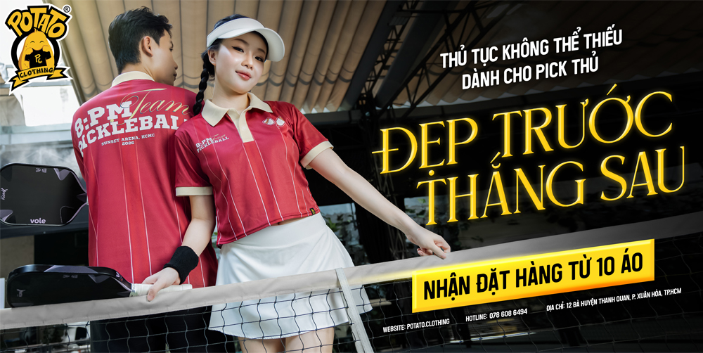 Liên hệ Potato Clothing đặt may đồng phục thể thao Dinky Polo