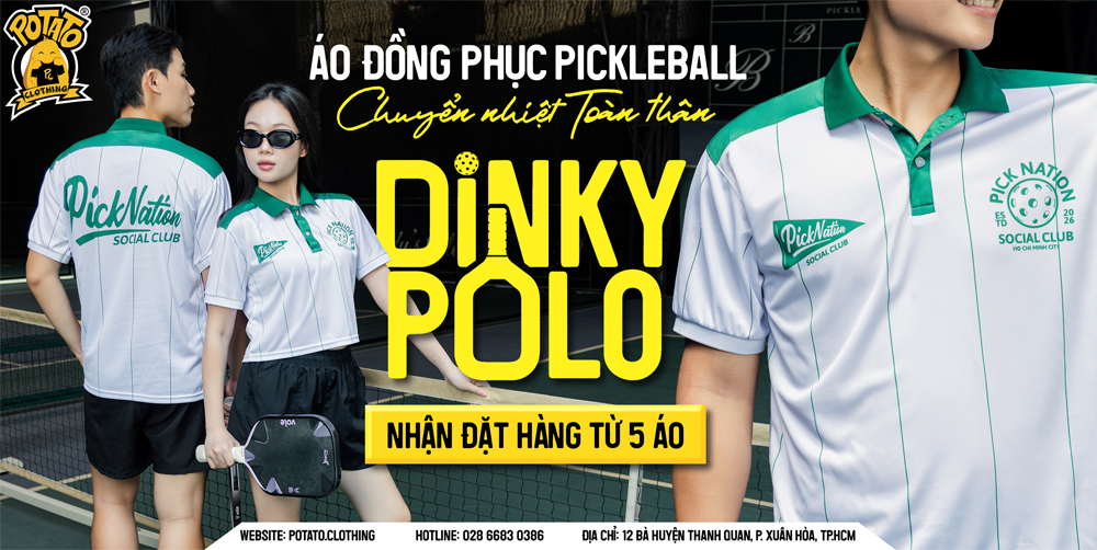 Giới thiệu BST đồng phục thể thao Dinky Polo Potato Clothing