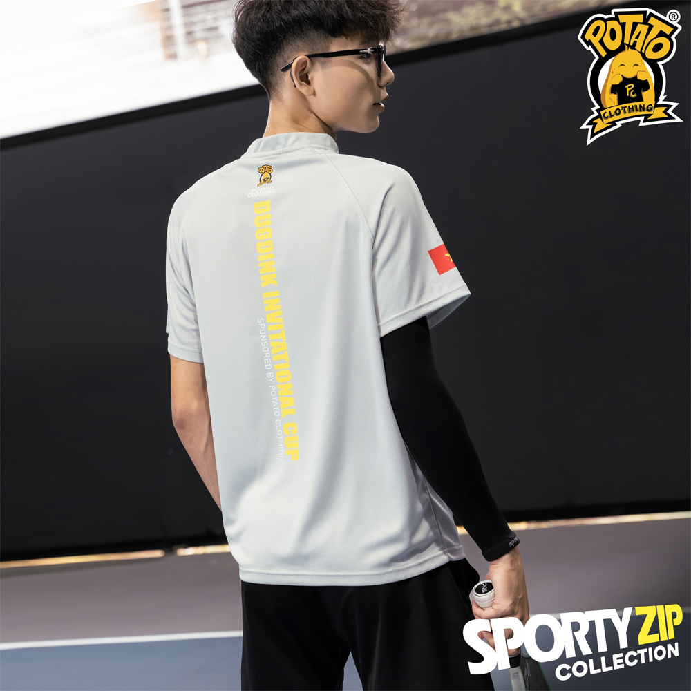 Ảnh thực tế BST Sporty Zip trên sân pickleball 11