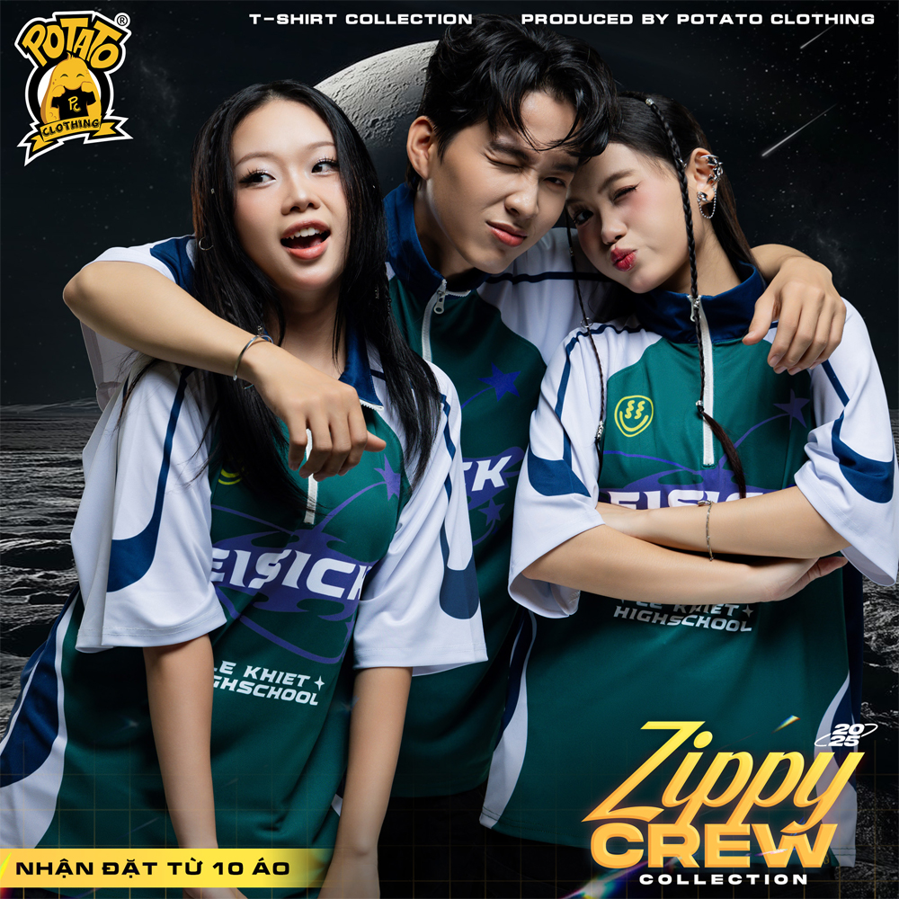 Zippy Crew xanh lá 1