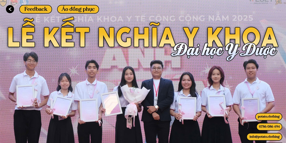 Mẫu áo đồng phục CLB tại Potato Clothing