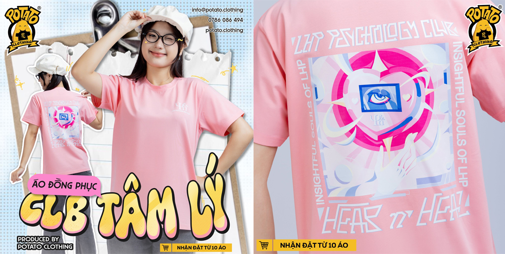 Mẫu áo đồng phục CLB tại Potato Clothing