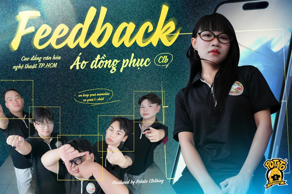 Mẫu áo đồng phục CLB tại Potato Clothing